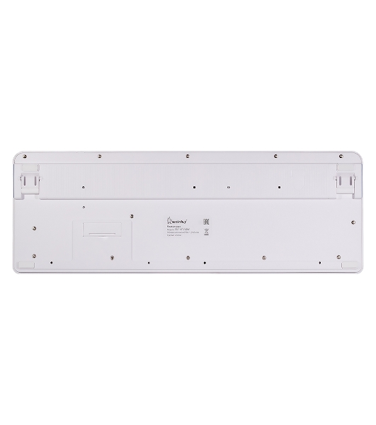 Комплект клавиатура+мышь Smartbuy 107AG беспроводной, USB, 1200 DPI, бело-голубой