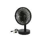 Вентилятор Neoclima RDF-600 черный, настольный, 6 Вт, 3 скорости, 14.4 см, фото 1