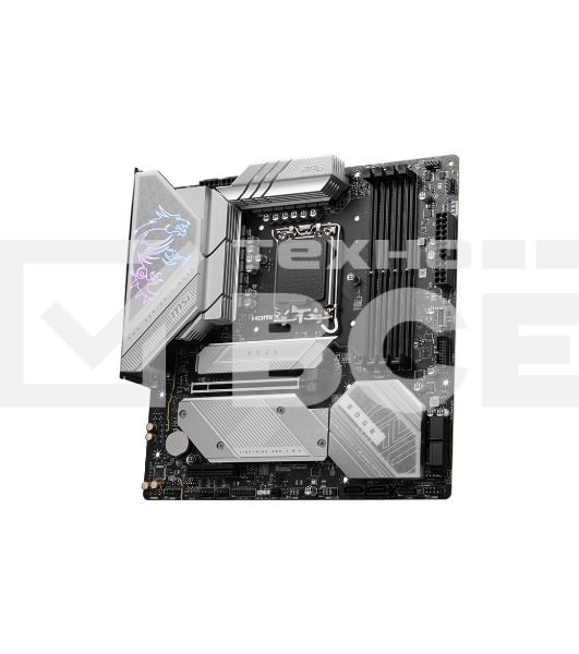 Материнская плата MSI MPG B760M EDGE TI WIFI, LGA 1700, Intel B760, 4xDDR5, 3xM.2, 6xSATA, 3xUSB 3.2 Gen 2, 4xUSB 2.0, 1xUSB Type-C, 1xHDMI, 1xDP, 1xLAN 2.5 Гбит/с, 7.1, Micro-ATX