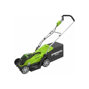 Газонокосилка аккумуляторная GreenWorks G40LM35, 40V, 35 см, без АКБ и ЗУ
