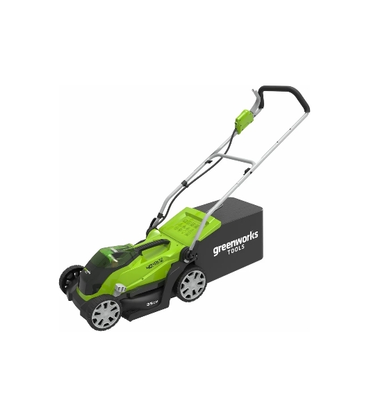 Газонокосилка аккумуляторная GreenWorks G40LM35, 40V, 35 см, без АКБ и ЗУ