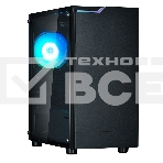 Компьютерный корпус ZALMAN T4 PLUS, MATX, BLACK, WINDOW, 1 x Combo (3.5'' or 2.5''), 1x3.5'', 2x2.5