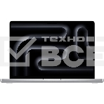 Ноутбук APPLE MacBook Pro 14 Silver (M3 Max/36Gb/1Tb SSD/MacOS) (MRX83_RUSG) нужен переходник на EU, фото 1