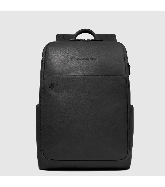 Рюкзак мужской Piquadro Black Square CA6501B3/N, кожа, черный