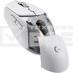 Мышь беспроводная Logitech G309 Lightspeed белый, 25600 dpi, радиоканал, Bluetooth, USB, кнопки - 6, фото13