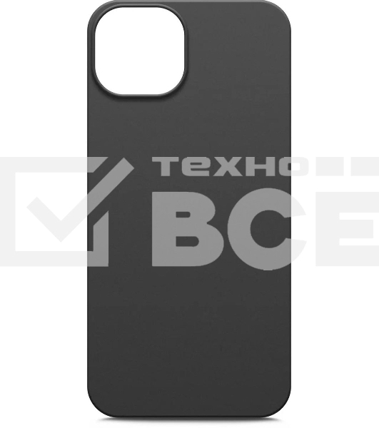 Чехол (клип-кейс) BoraSCO для Apple iPhone 14 черный (70822)