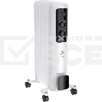 Обогреватель масляный Royal Clima Guarda ROR-GU7-1500M, с терморегулятором, 1500Вт, 6 секций, 3 режима, белый/серый, фото5