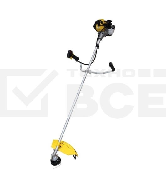 Бензиновый триммер Eurolux TR-1500T 70/2/17 2-х тактный, 1,5 кВт, ширина 255мм, бак 700мл, 7кг