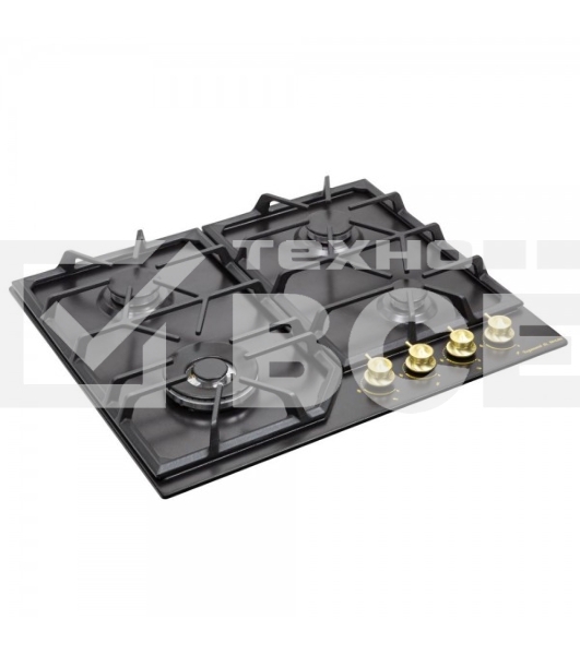 Газовая варочная панель Zigmund & Shtain G 19.6 B черный