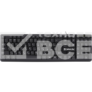 Клавиатура Defender Symbol HB-559 RU проводная USB чёрный