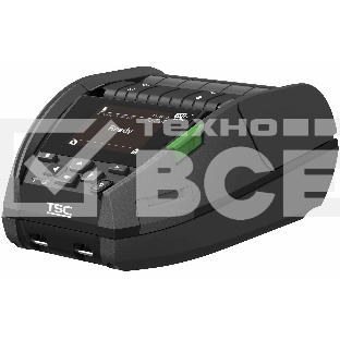Принтер этикеток мобильный TSC ALPHA-30L прямая термопечать, 203 dpi, 127 мм/сек, Bluetooth, WiFi, NFC, USB Type-C, MicroSD, чёрный