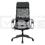 Кресло руководителя Бюрократ CH-608/BLACK TW-01 TW-11 черный, спинка сетка, искусст.кожа/ткань, фото11