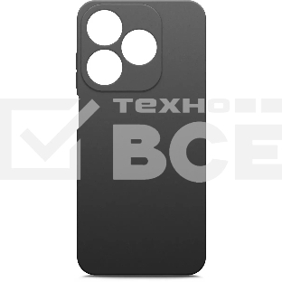 Чехол (клип-кейс) BoraSCO для Tecno Spark 10/10C 71640 черный