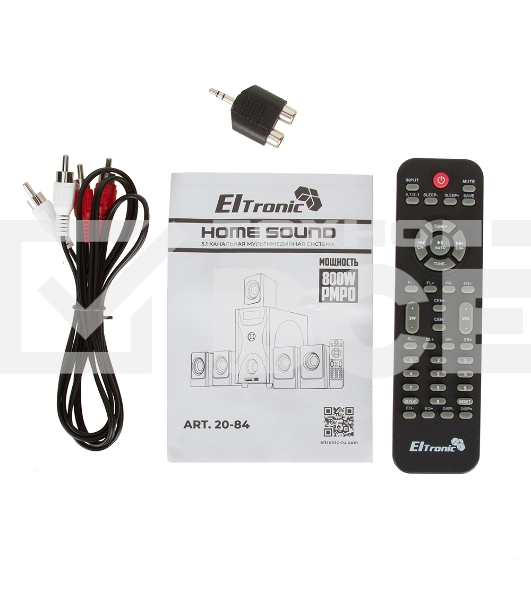 Акустическая система ELTRONIC (20-84) HOME SOUND черный