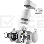 Камера видеонаблюдения Ubiquiti UniFi Protect Camera G5 PTZ 2K (4Mp), 30 к/с, ƒ/1.85–ƒ/2.4, IP66, ИК-подсветка до 20 м, фото4