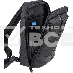 Рюкзак слинг мужской Piquadro Marcel CA6448W138/N черный нейлон/натур.кожа, фото5