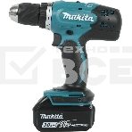 Дрель-шуруповерт аккумуляторная Makita DDF453RFE, Аккумуляторная, 18В, 2 АКБ, Кейс, фото16