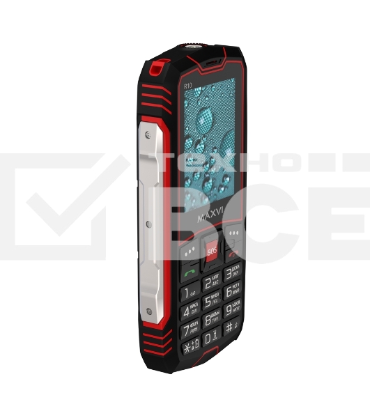 Мобильный телефон Maxvi R10 red