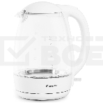 Чайник электрический Candy CK-300 1.8л. 2200Вт белый корпус: Металл/стекло/пластик, фото2