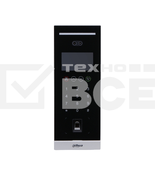 Видеопанель Dahua DHI-VTO6541H-S2 цветной сигнал цвет панели: черный