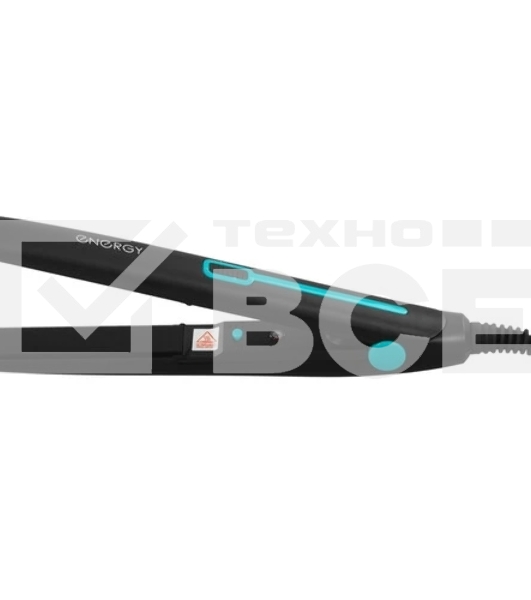 Выпрямитель для волос Energy EN-861 черный/зеленый, 18 мм, 220 °C, 1 режим