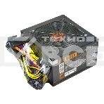 Блок  питания Ginzzu PB450 12CM 80 PLUS  black,APFC,20+4p,1 PCI-E(6+2), 4*SATA, 2*IDE, OEM, фото3