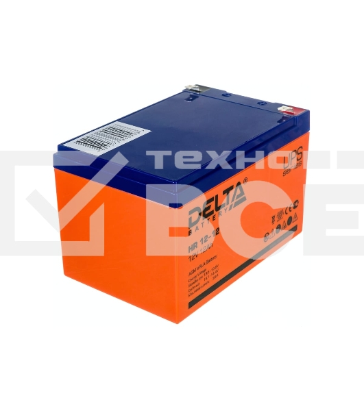 Батарея Delta HR 12-12 (12V, 12Ah)