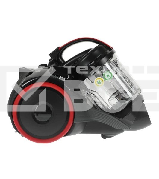 Пылесос Samsung VC15K4116VR/EV красный/черный, 390/1500 Вт, уборка сухая, пылесборник контейнер 1.3 л