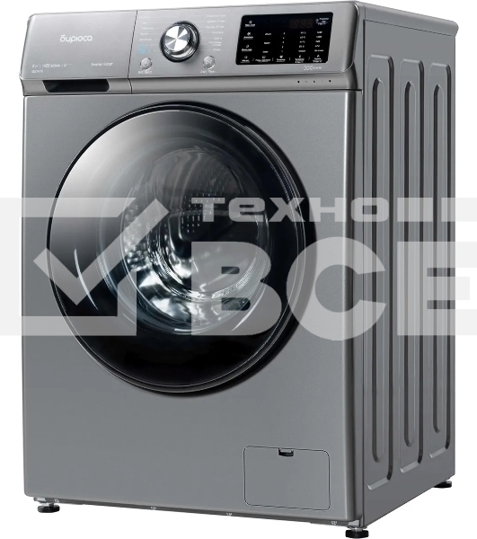 Стиральная машина Бирюса WM-SL814/15 M серый, загрузка фронтальная 8 кг, 1400 об/мин, класс А+++