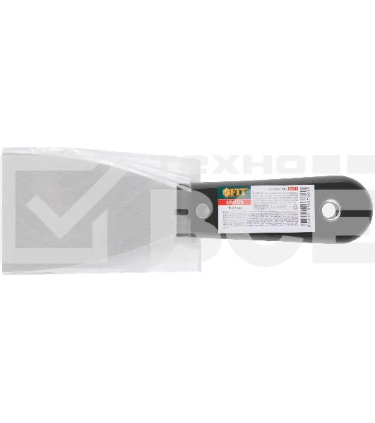 Шпатель FIT 06275 с пластиковой ручкой полированный 2,5