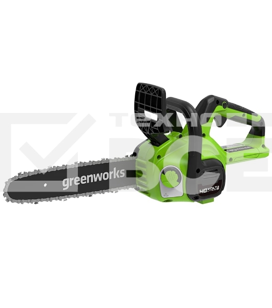 Цепная пила аккумуляторная GreenWorks G40CS30IIK4, 40V, 30 см,  с 1* АКБ 4А*ч и ЗУ (2007807UB)
