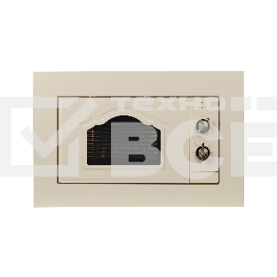 Микроволновая печь встраиваемая Lex BIMO 20.04 IV слоновая кость, 20 л, 700 Вт, переключатели - поворотный механизм