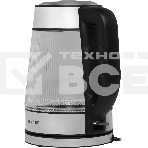 Чайник электрический Vitek VT-7017, 1.8л, 2200Вт, прозрачный, корпус: стекло, фото2