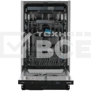 Встраиваемая посудомоечная машина Gorenje GV572D10, черный, 44.8 см, 11 компл., 44 дБ, класс A+++