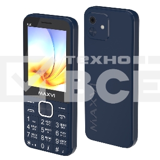 Мобильный  телефон Maxvi K28 32/32Mb синий