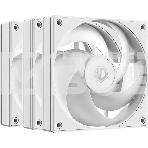 Вентилятор для корпуса ID-COOLING AS-120-W TRIO белый 120мм 2000rpm 27.2db 4-pin, фото 1