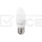 Лампа светодиодная Ресанта LL-R-C37-6W-230-4K-E27 свеча, 6 Вт, нейтр., Е27, фото 1
