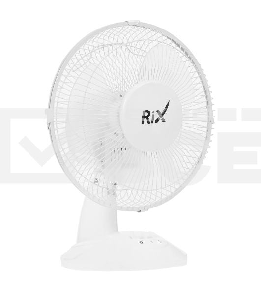Вентилятор настольный Rix RDF-2200W белый
