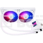 Водяное охлаждение для процессора Thermalright Frozen Warframe SE 240 ARGB White (240mm, LED temp., Black, ARGB/ Fans: 2x120mm, 70.84CFM, 29.8dBA, 2000RPM/ Pump height 59mm, Rad thickness 27mm/ S: 1851, 1700, 1200, 115X, AM5, AM4), фото11