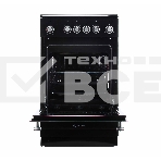 Плита электрическая De Luxe 506004.23ЭС-151 черный, конфорок 4 шт, духовка 60 л, 60 см x 87 см x 60 см, фото2