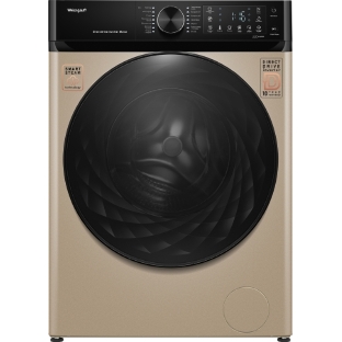 Стиральная машина Weissgauff WM 59411 Direct Drive Inverter Steam Champagne золотистая, загрузка фронтальная 11кг, 1400 об/мин., класс: A+++
