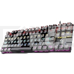 Клавиатура проводная Oklick K600X механическая черный/серый USB Multimedia for gamer LED, фото10