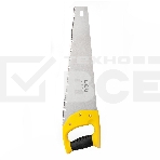 Ножовка по дереву Deli DL6840A 400мм Материал: 65Mn. Термообработанная поверхность. Шлифовка зубов с 3-х сторон. Литая ручка из двухкомпонентного противоударного пластика., фото3