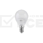 Лампа светодиодная JazzWay PLED-ECO-G45 5Вт шар 4000К белый E14 400лм 220-240В, фото 1