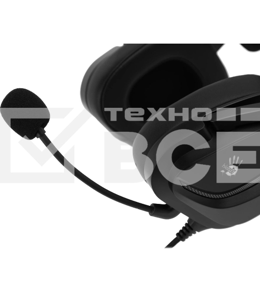 Гарнитура проводная с микрофоном A4Tech Bloody G575P черный 2м мониторные оголовье (G575P)