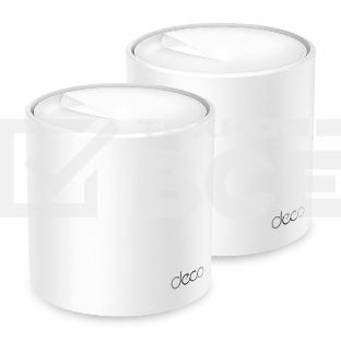 Бесшовный Mesh роутер TP-Link Deco X50(2-Pack) AX3000 10/100/1000BASE-TX