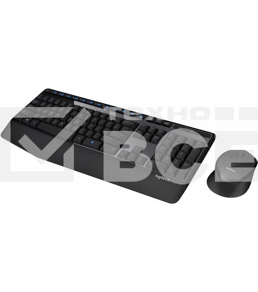 Комплект клавиатура + мышь Logitech MK345 клав:черный мышь:черный USB 2.0 беспроводная Multimedia