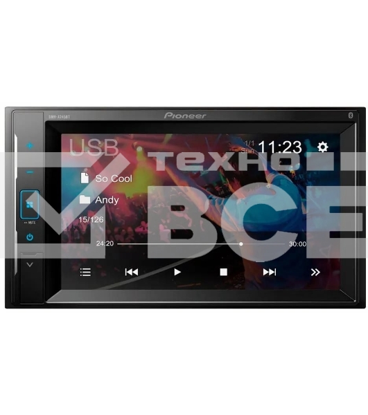 Автомагнитола Pioneer DMH-A245BT 2DIN 4x50Вт