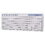 Комплект клавиатура+мышь Smartbuy 107AG беспроводной, USB, 1200 DPI, бело-голубой, фото10