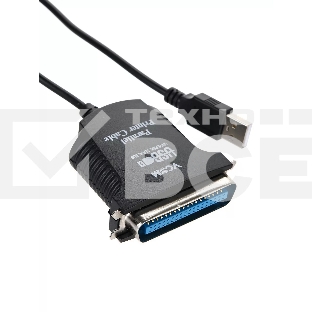 Кабель AM/LPT 1.8м VCOM Кабель-адаптер USB -> LPT (прямое подключение к LPT порту принтера), VUS7052